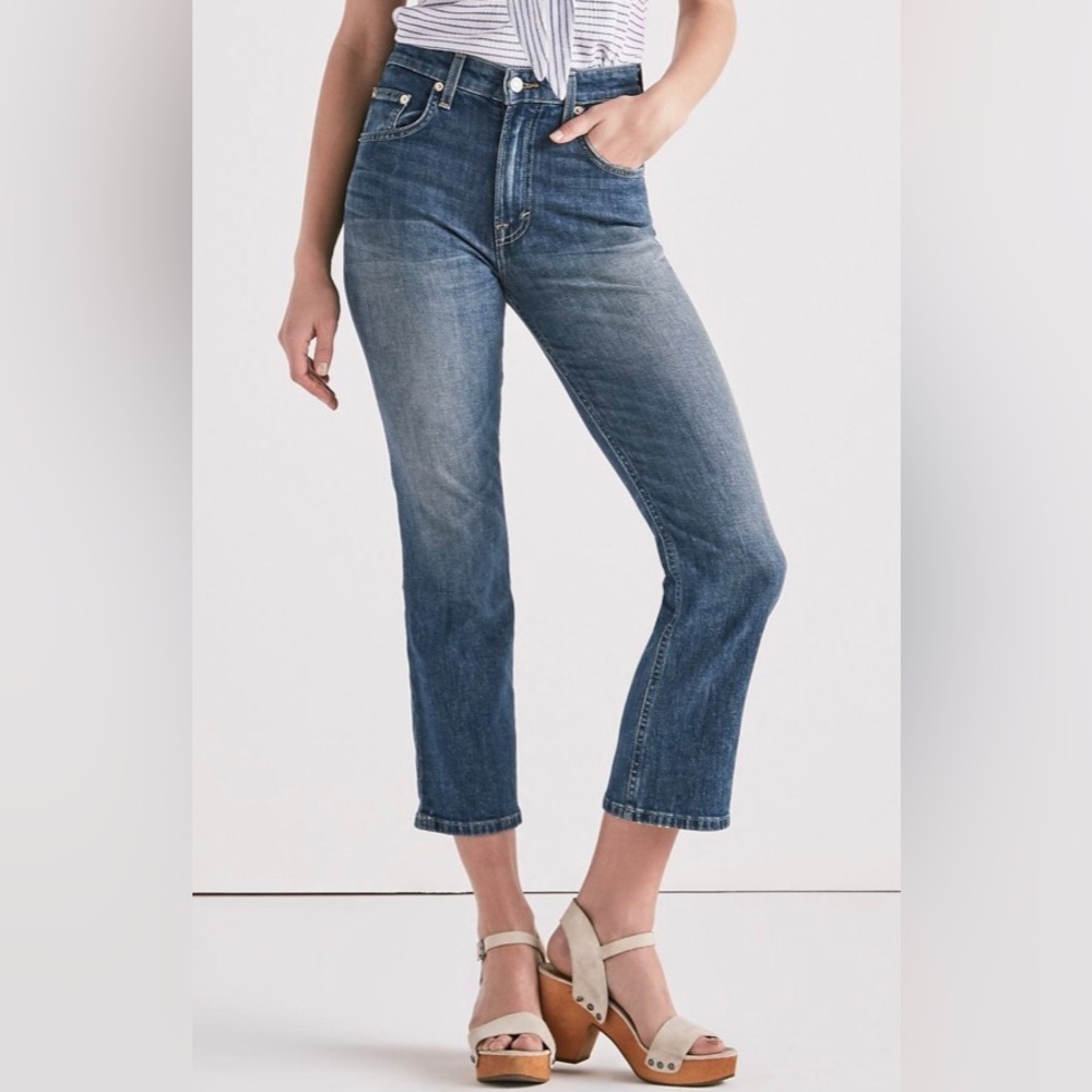 🍀Lucky Brand🍀 
*Lucky pins* cropped jeans
